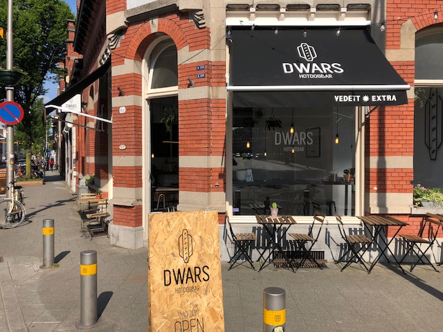 Authentieke ambachtelijke hotdogs ontwikkeld voor Dwars.