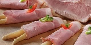 asperge met ham